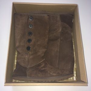 Ugg button up boots